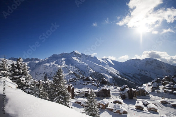 Obraz Station de sports d'hiver