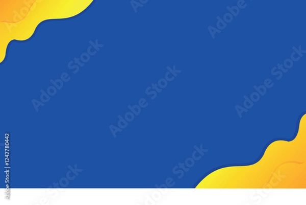Obraz Designs Background Blue Banner Vector