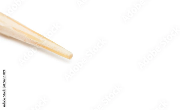 Fototapeta macro close up toothpick