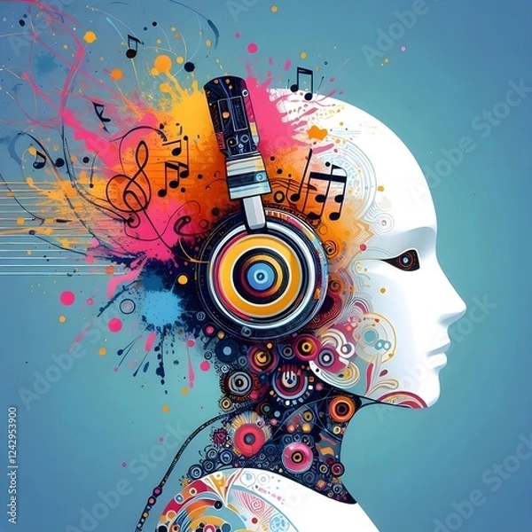 Fototapeta  AI Music Composer
