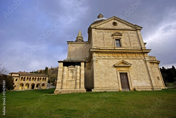 Fototapeta Montepulciano (Siena) Tempio di San Biasgio 5