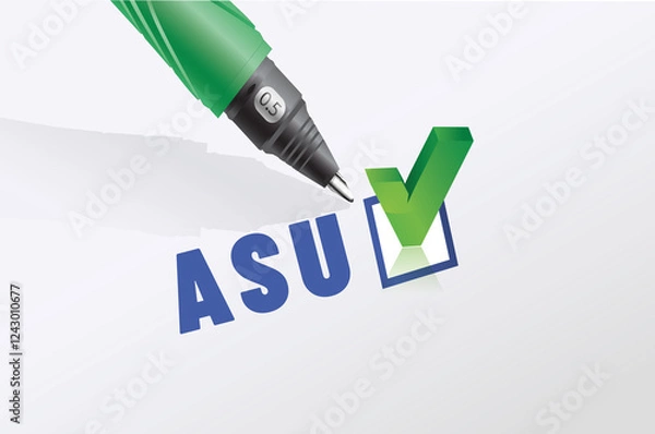 Obraz ASU - Acronyme - Allocation sociale unique