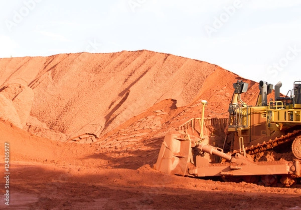 Obraz Bauxite mining