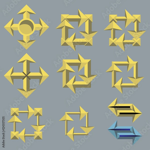 Fototapeta graphic image of pointer