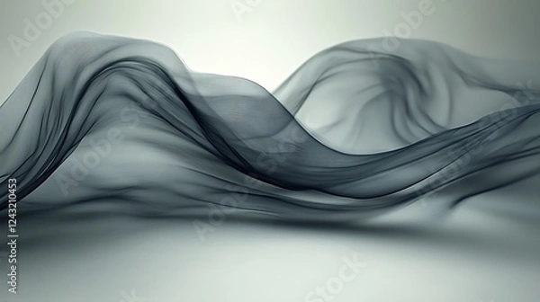 Fototapeta A clean pale blue background with a subtle shimmer effect.