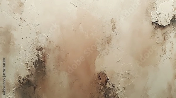 Obraz A light blush pink background with subtle gradient variations, creating a smooth and refined texture.