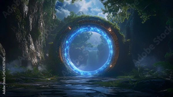 Obraz a stargate between worlds



