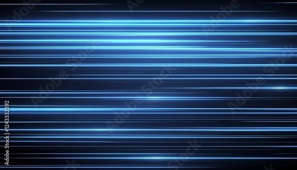 Obraz abstract blue lines background  background light burst