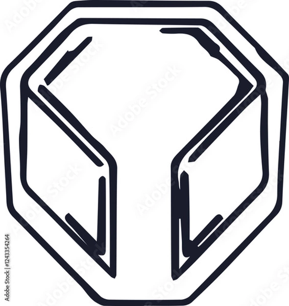 Fototapeta cyberpunk style icons and technology icon