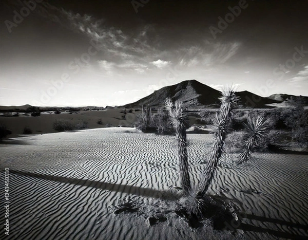Obraz Timeless Black White Desert