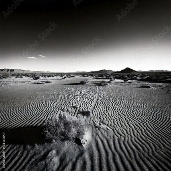 Obraz Timeless Black White Desert