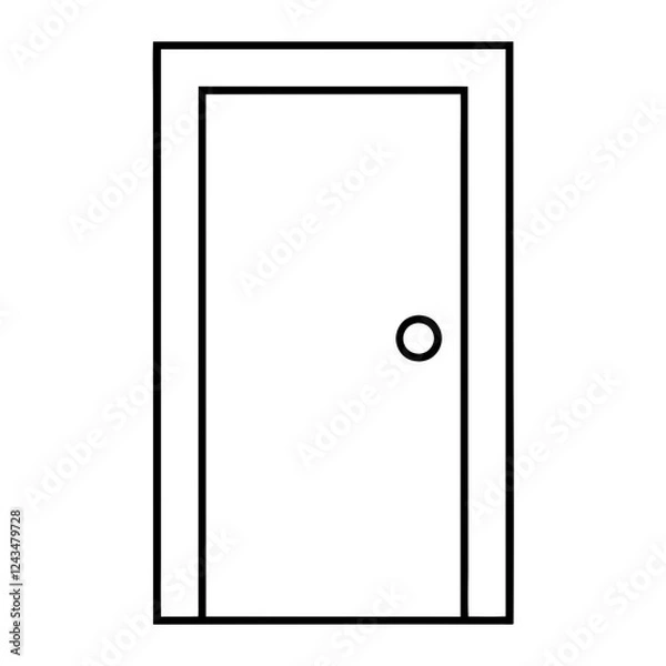 Fototapeta open door