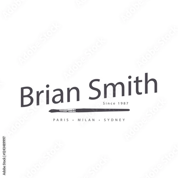 Fototapeta Premium Branding Logo Template