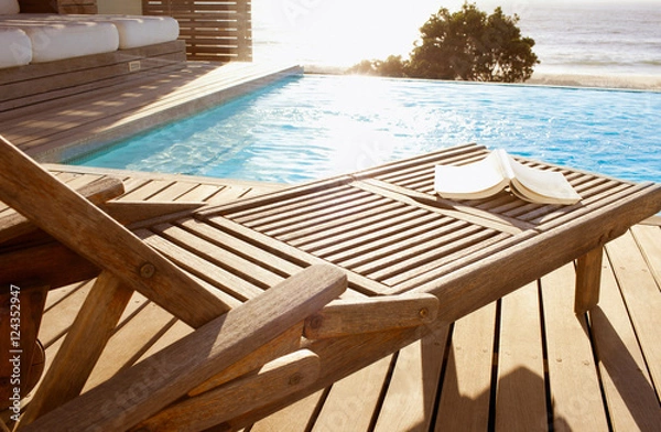 Obraz Modern villa with pool