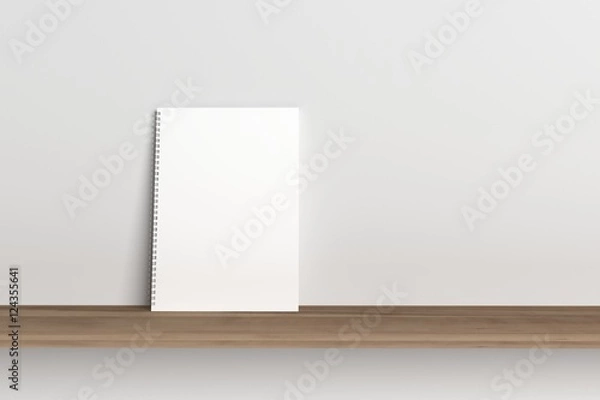 Fototapeta Notebook - Wire binding