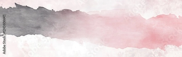 Fototapeta Minimalist artwork featuring a torn pencil strokes gradient with soft hues blending harmoniously in an abstract composition