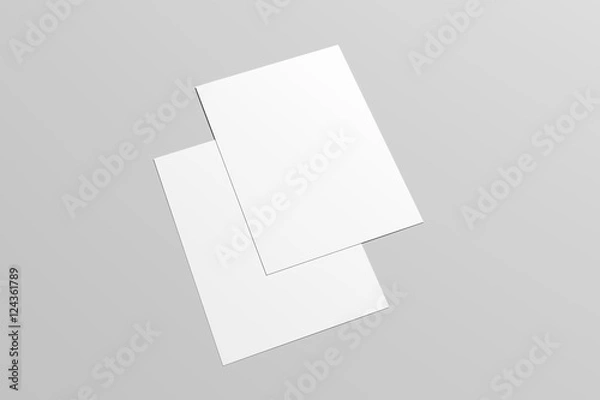 Fototapeta A4 Flyer Mock up