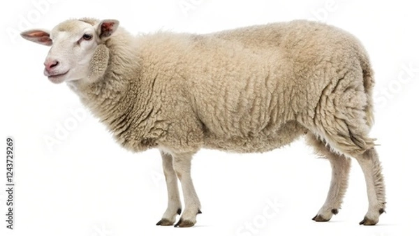 Fototapeta Animal isolated on white background