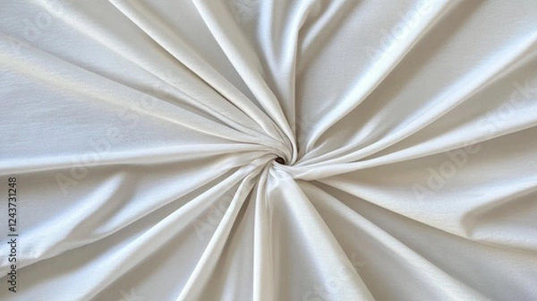 Fototapeta Sustainable Comfort: Hypoallergenic Bamboo Viscose Fabric for Eco-Friendly Thermoregulation