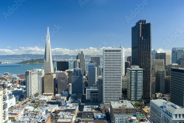 Fototapeta san francisco city view