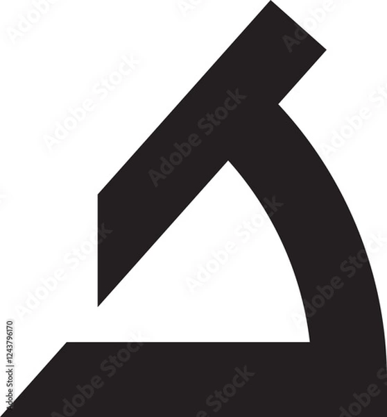 Obraz Character S Sport and Bold Logo