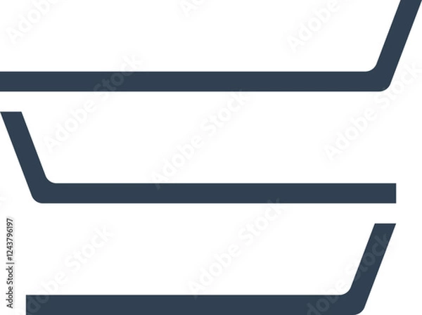 Obraz S Character Sign with Hockey Stick