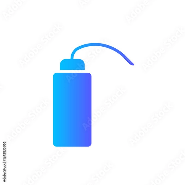 Fototapeta spray bottle gradient icon