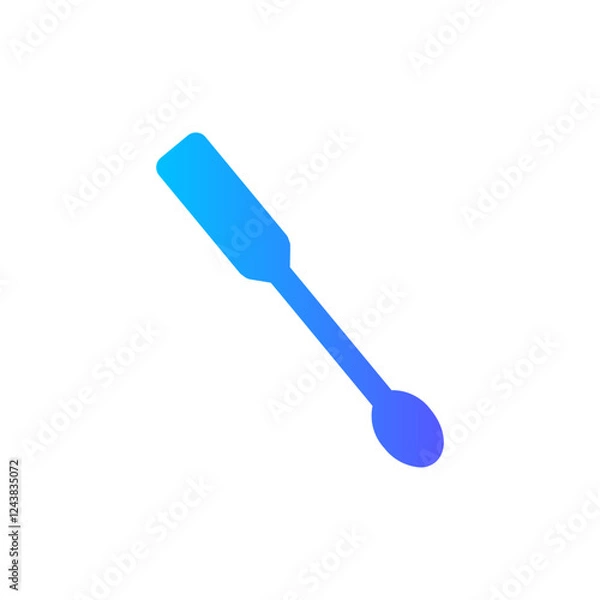 Fototapeta spatula gradient icon