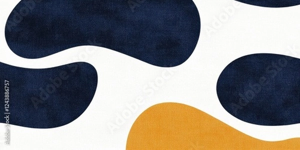 Fototapeta Abstract Colorful Pattern, Fluid Textures and Shapes, Vibrant Visual Design Elements, Contemporary