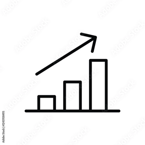 Obraz Profit vector icon