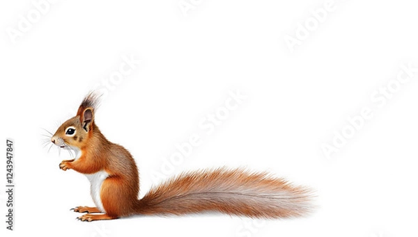 Fototapeta Red squirrel