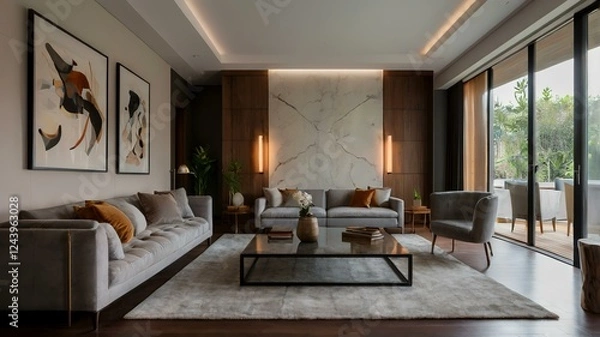 Fototapeta interior home design