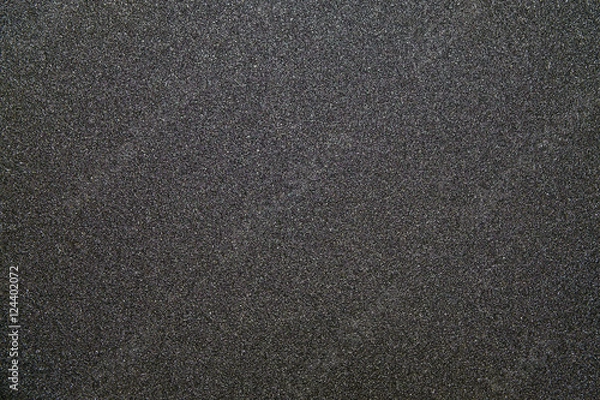 Fototapeta Black rough Sandpaper texture for Background