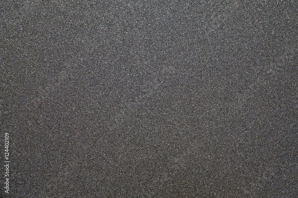 Obraz Black rough Sandpaper texture for Background