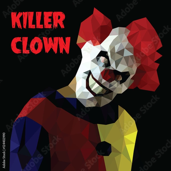 Obraz killer clown