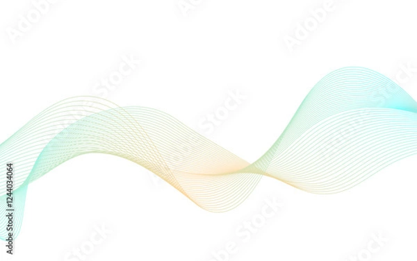 Obraz abstract wave background