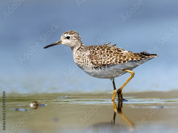 Obraz The wood sandpiper