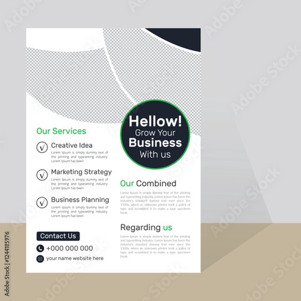 Obraz Modern Business Flyer Template