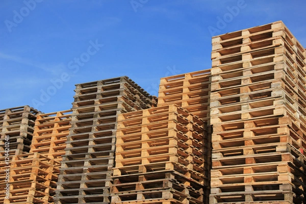 Obraz Pallet storage