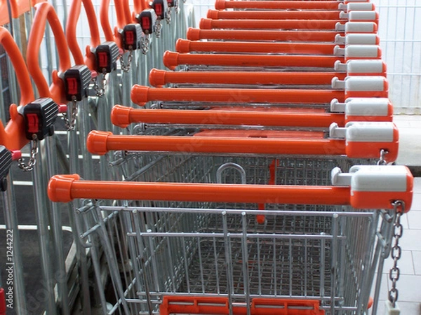 Obraz einkaufswagen