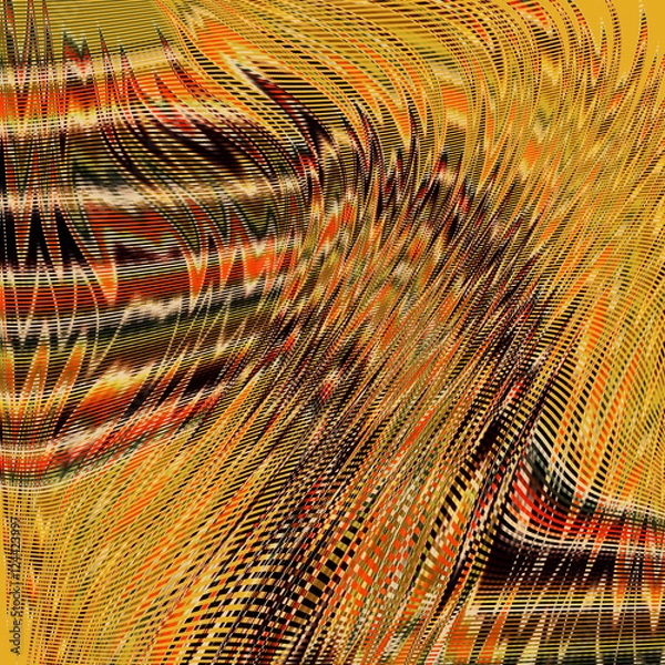 Obraz Abstract image,colorful graphics,tapestry