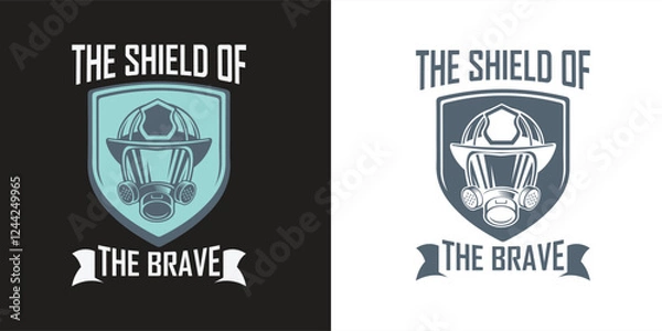 Fototapeta Firefighter Pride, Firefighter T-shirt design bundle. SVG design. Show appreciation for first responders with this fire rescue t-shirt, a tribute to those who risk their lives.