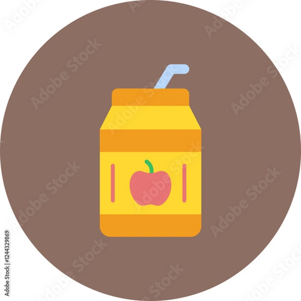 Fototapeta Juice Icon