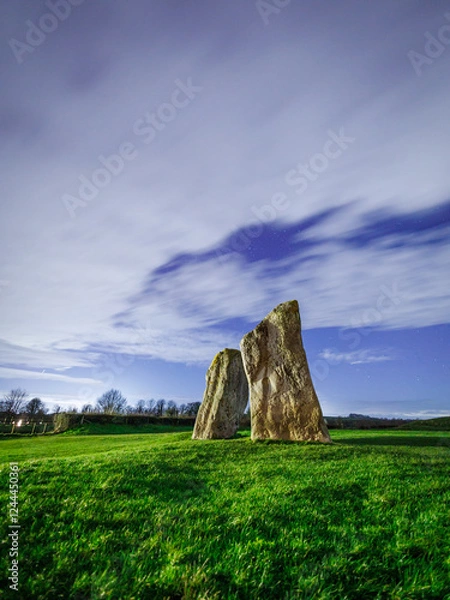 Obraz Avebury Stone Circle At Night