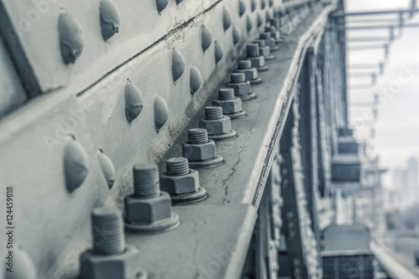 Obraz Element nowoczesnego mostu.