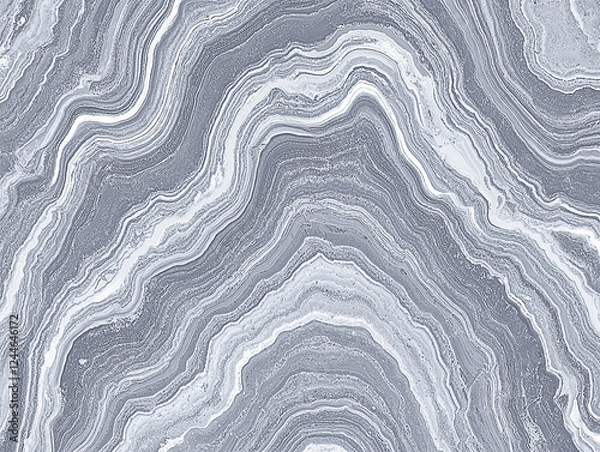Fototapeta Grey swirling marble texture background design