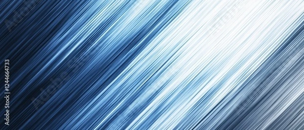 Fototapeta Abstract Diagonal Lines Blue White Gradient Background