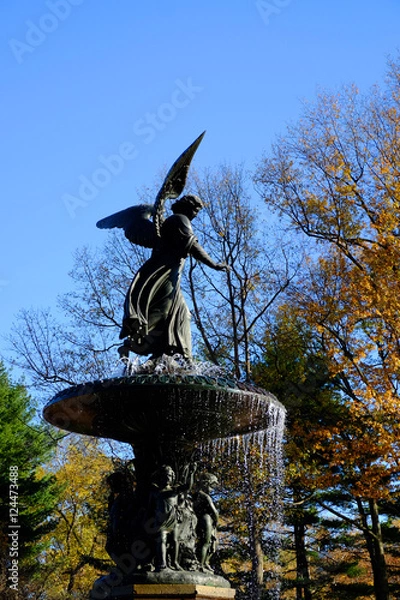 Fototapeta ニューヨーク　セントラルパークの秋
