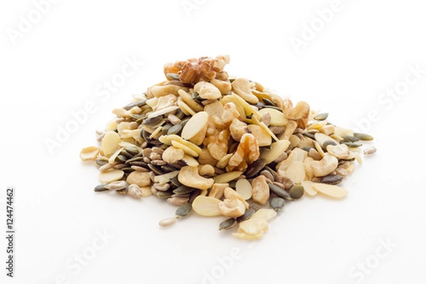 Obraz Nasiona słonecznika dyniowego nerkowca