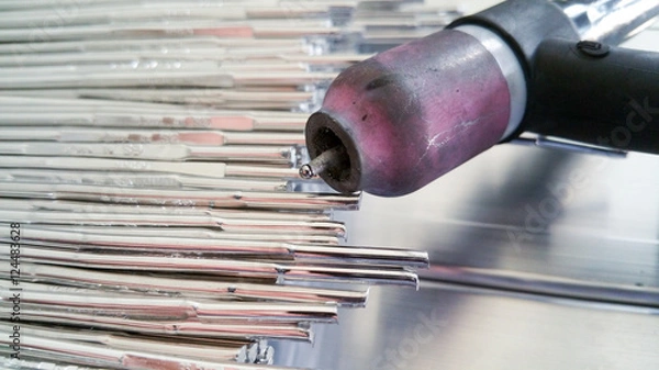 Obraz Aluminium welding wire